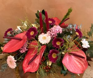 Centrotavola assortiti di fiori freschi